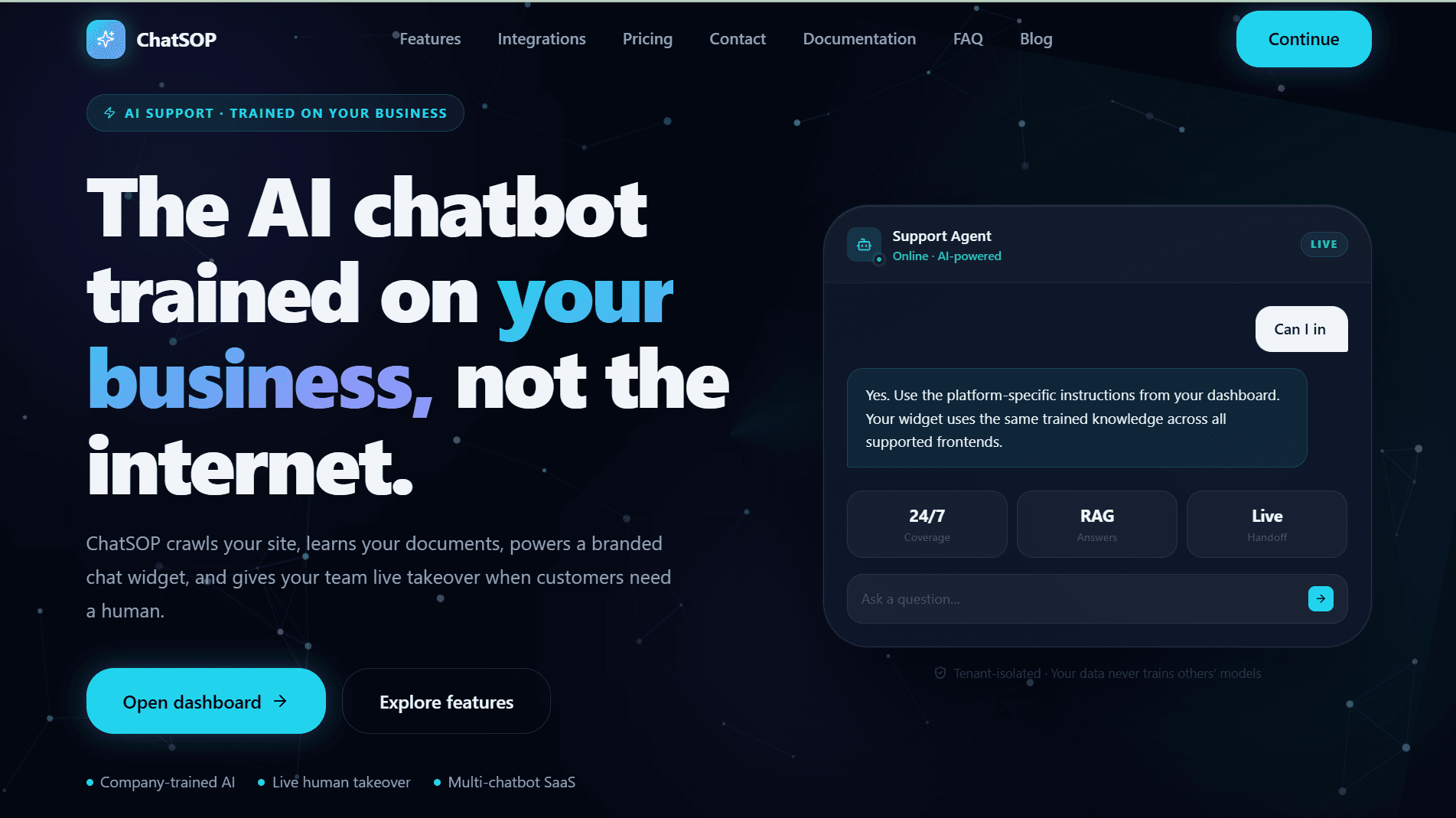 ChatSOP — Production AI SaaS